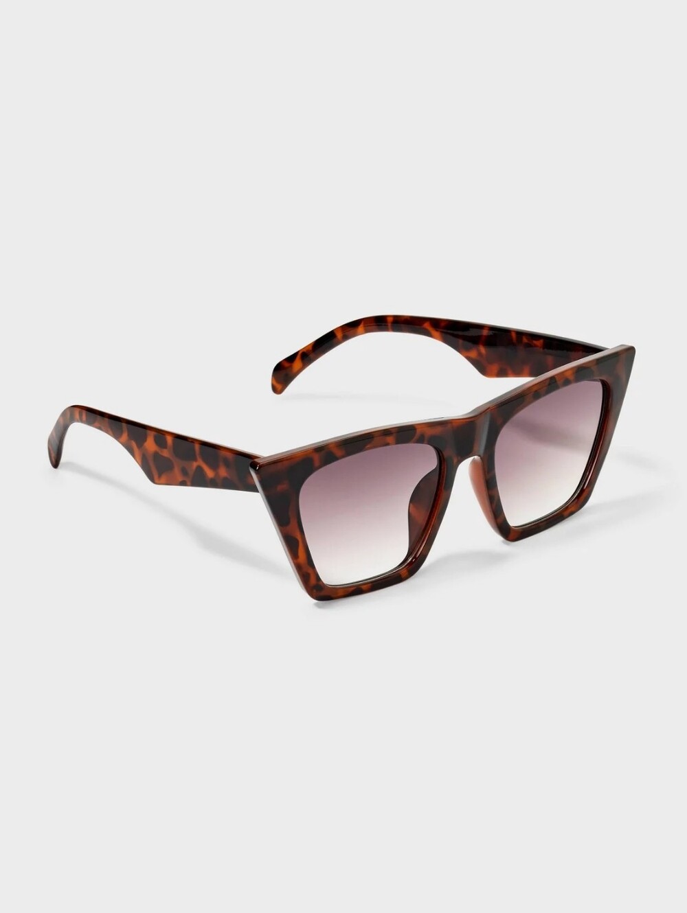 NWT Wild Fable Tortoiseshell Cat Eye Sunglasses Brown
